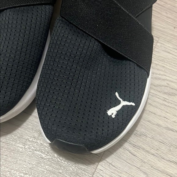 Puma - Dr. Scholl's Black Slip-On Sneakers - Picture 2 of 7